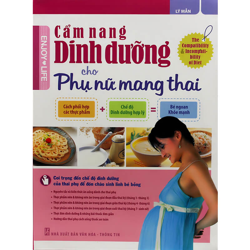Sách hay cho bà bầu: Cẩm Nang Dinh Dưỡng Cho Phụ Nữ Mang Thai